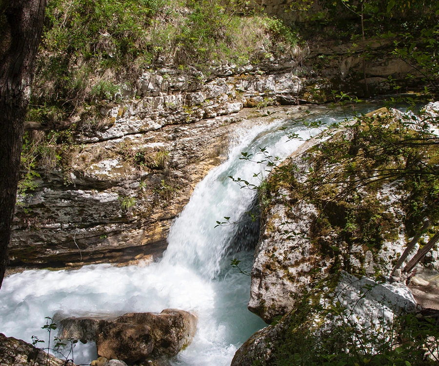 Trekking in den Bergen